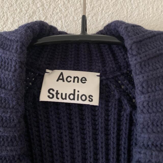 ACNE(アクネ)のAcne Studios アクネ ローゲージロングカーディガン　S  レディースのジャケット/アウター(ニットコート)の商品写真