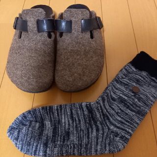 ビルケンシュトック(BIRKENSTOCK)のビルケンシュトック　サンダル　37  ボストン(サンダル)