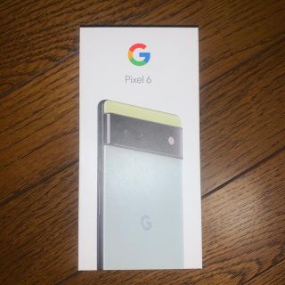 グーグル(Google)のGoogle Pixel 6 新品 128GB  Sorta Seaform(スマートフォン本体)