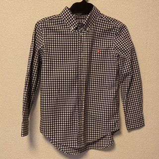 ラルフローレン(Ralph Lauren)のラルフローレン  ギンガムチェックシャツ　6歳サイズ／120センチ(ブラウス)