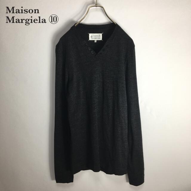 Maison Martin Margiela(マルタンマルジェラ)のMargiela 10 マルタンマルジェラ　カットソー  Tシャツ　ニット　長袖 メンズのトップス(Tシャツ/カットソー(七分/長袖))の商品写真
