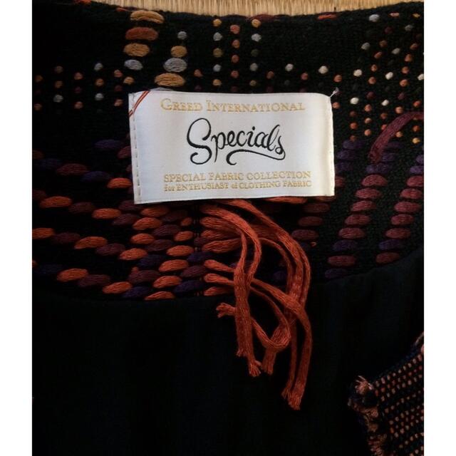 GREED(グリード)のGREED マリアツイードロングコート レディースのジャケット/アウター(ロングコート)の商品写真