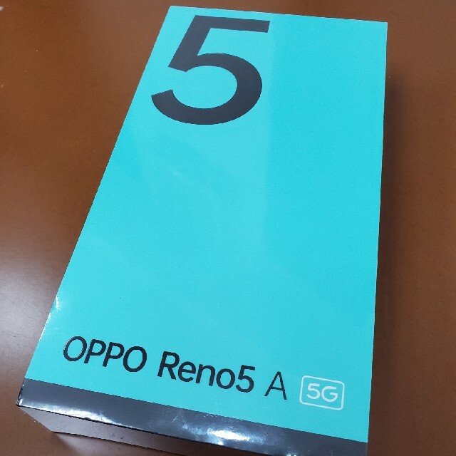 【新品未使用】OPPO Reno5 A A101OP アイスブルー