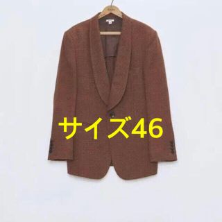 サンシー(SUNSEA)のMASU SMOKING JACKET（RED BROWN）(テーラードジャケット)