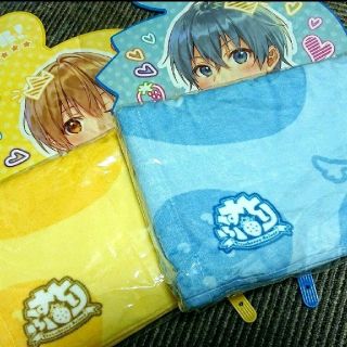 すとぷり すとねく すとめも ねこみみフード付きタオル うちわ ころん るぅと(アイドルグッズ)