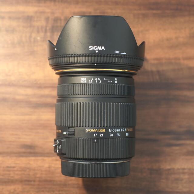 SIGMA DC 17-50mm f2.8 EX HSM canon ＋PL