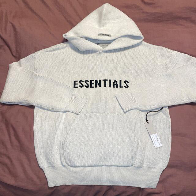 FOG ESSENTIALS エッセンシャルズ ニットパーカー XL グレー 即日発送