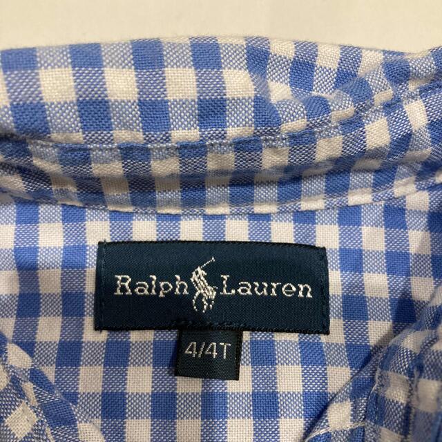 Ralph Lauren(ラルフローレン)のRalph Lauren男児長袖ボタンダウンシャツ キッズ/ベビー/マタニティのキッズ服男の子用(90cm~)(ブラウス)の商品写真