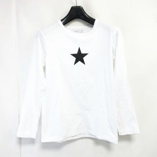 アニエスベー(agnes b.)のアニエスベー 長袖 Tシャツ スタープリント ロンT 無地 ホワイト 白 T1(Tシャツ(長袖/七分))