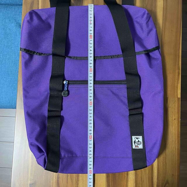 CHUMS(チャムス)のCHUMS バッグ　パープル　旅行用ボストンバッグ　紫　大きめバッグ レディースのバッグ(トートバッグ)の商品写真