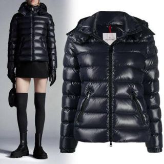 モンクレール(MONCLER)のモンクレール　MONCLER  バディア BADIA  ダウンジャケット　黒(ダウンジャケット)