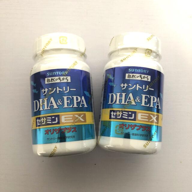 サントリー - サントリー DHA&EPA＋セサミンEX 120粒×2本の通販 by ...