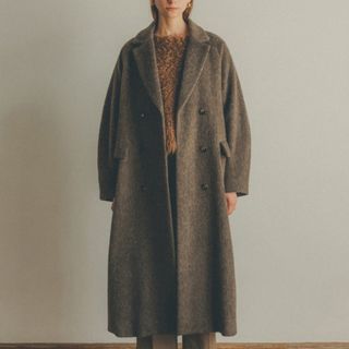 ステュディオス(STUDIOUS)のCLANE DOUBLE WOOL LONG COAT①(ロングコート)