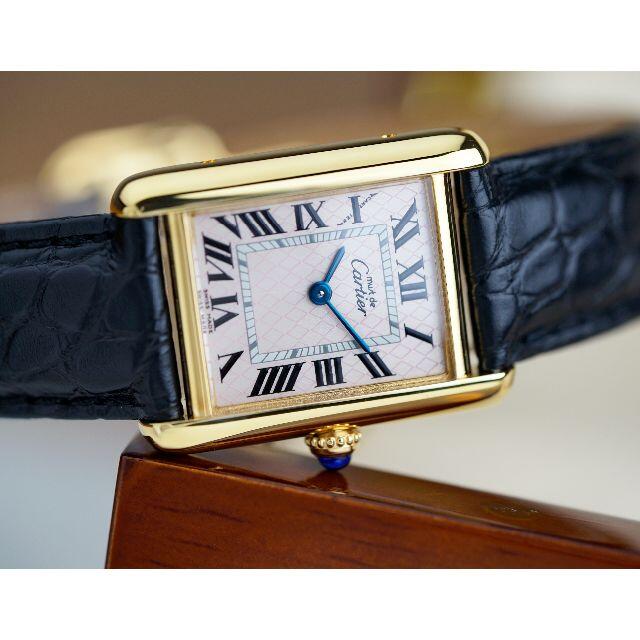 Cartier - 美品 カルティエ マスト タンク アクアリーノ Xmas限定モデル SM