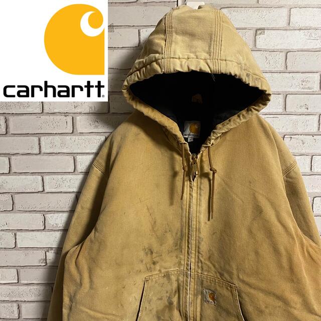 carhartt - 90s 古着 カーハート USA製 ダック地 アクティブジャケット