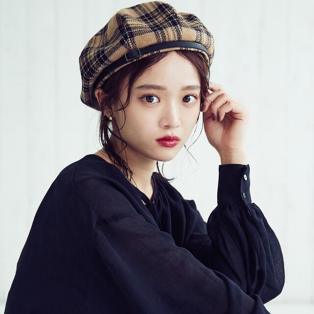 CA4LA(カシラ)の【新品未使用】KARIN TAKUBO × CA4LA BERET チェック レディースの帽子(ハンチング/ベレー帽)の商品写真