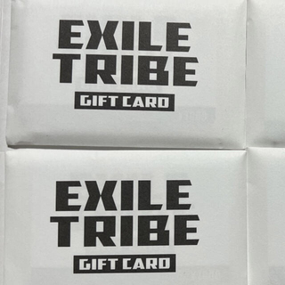 エグザイル トライブ(EXILE TRIBE)のEXILETRIBEギフトカード 2万円分(その他)