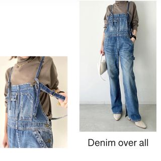 アパルトモンドゥーズィエムクラス(L'Appartement DEUXIEME CLASSE)の本日まで限定価格L'AppartementDenim Over ALL 34(サロペット/オーバーオール)