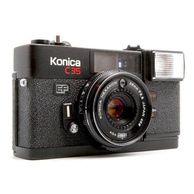 動作確認済 Konica C35 EF ピッカリコニカ フィルムカメラ - フィルム