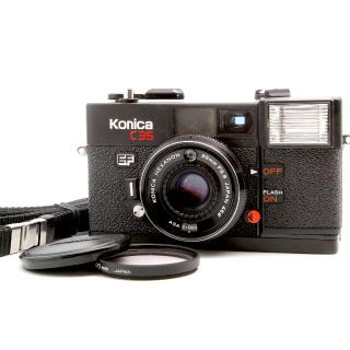 コニカミノルタ(KONICA MINOLTA)の美品 Konica C35 EF HEXANON 38mm F2.8 動作OK！(フィルムカメラ)
