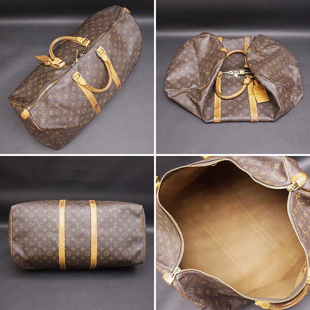 LOUIS VUITTON(ルイヴィトン)のLOUIS VUITTON ルイヴィトン キーポル55 ボストンバッグ 本物保証 レディースのバッグ(ボストンバッグ)の商品写真