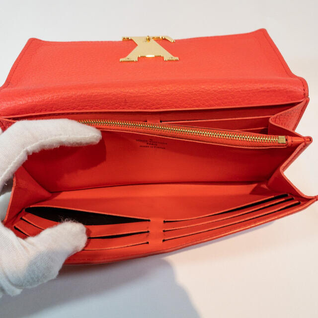 LOUIS VUITTON(ルイヴィトン)のルイヴィトン 財布 ﾎﾟﾙﾄﾌｫｲﾕ ｶﾌﾟｼｰﾇ 長財布ｺｰﾗﾙﾀﾋﾁ レディースのファッション小物(財布)の商品写真