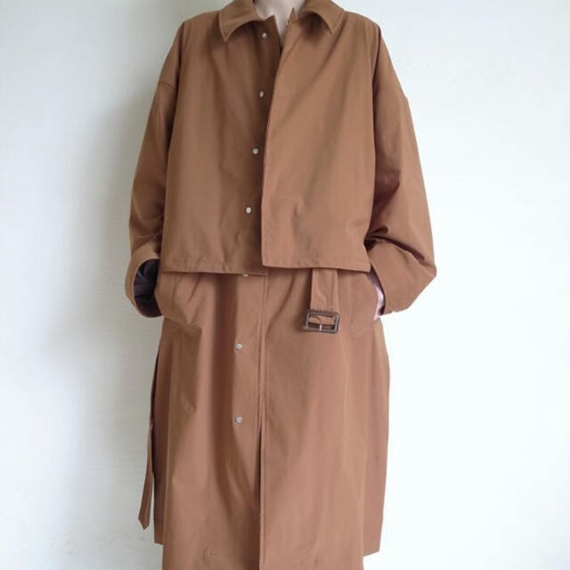 SUNSEA(サンシー)のirieeeee様専用　YOKE 3WAY SHARE COAT シェアコート メンズのジャケット/アウター(ステンカラーコート)の商品写真