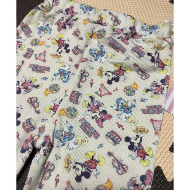 Disney(ディズニー)のエコネコ　レギンス　100 キッズ/ベビー/マタニティのキッズ服女の子用(90cm~)(パンツ/スパッツ)の商品写真