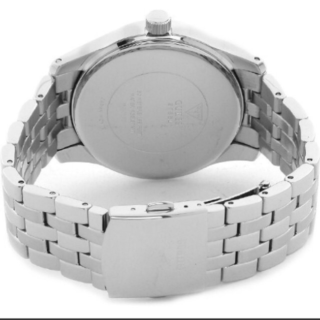 GUESS(ゲス)のGUESS ゲス ASSET アセット シルバー×ベージュ メンズ 腕時計 メンズの時計(腕時計(アナログ))の商品写真