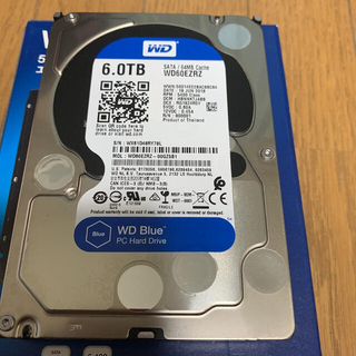 WD60EZRZ　6TB HDD　(PCパーツ)