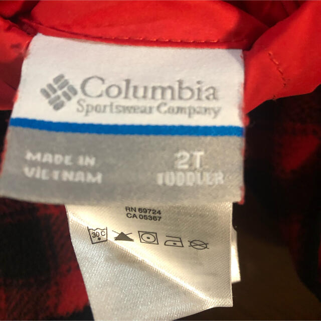 Columbia(コロンビア)のコロンビア♡リバーシブルジャンパー♡サイズ2T♡美品 キッズ/ベビー/マタニティのキッズ服女の子用(90cm~)(ジャケット/上着)の商品写真