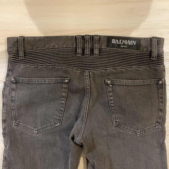 28サイズ 15SS BALMAIN バイカー デニム | livro.funcionalink.com.br
