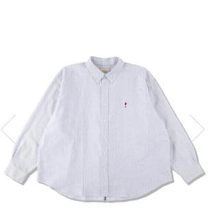 BALLOON OX FORD SHIRT / STRIPE (BALL-01)(シャツ)