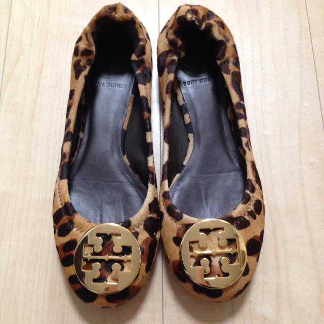 TORY BURCH♡レオパードハラコ