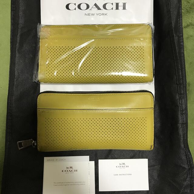 コーチ黄色財布 新品未使用 中古品セット 春のコレクション www