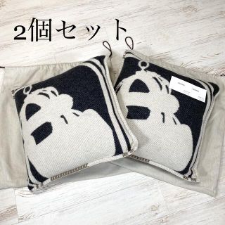 エルメス(Hermes)の【新品】エルメス クッション ブリッドドゥガラ 2点セット(クッション)