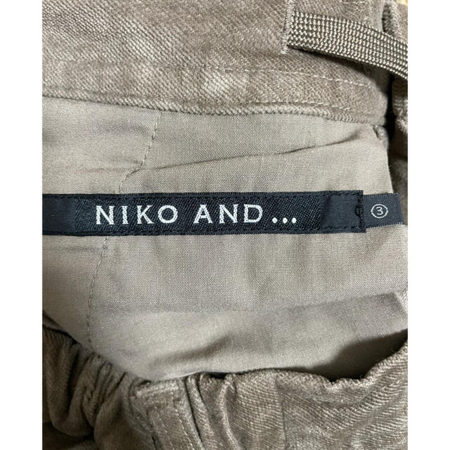 niko and...(ニコアンド)のモールパンツ メンズのパンツ(ワークパンツ/カーゴパンツ)の商品写真