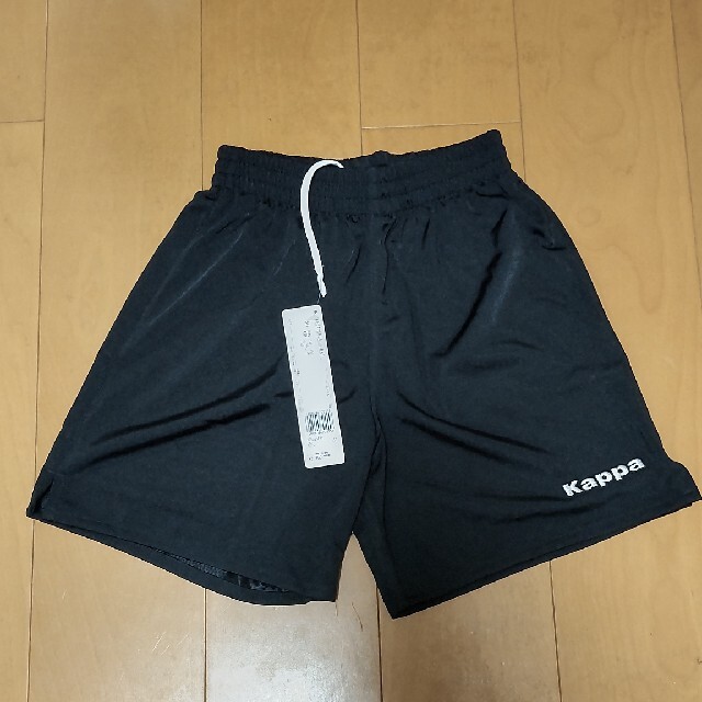 Kappa(カッパ)のプラクティスパンツ 150 黒 スポーツ/アウトドアのサッカー/フットサル(ウェア)の商品写真