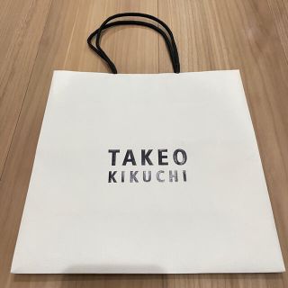 タケオキクチ(TAKEO KIKUCHI)の紙袋 TAKEO KIKUCHI(ショップ袋)