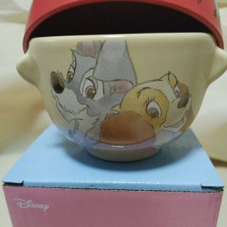 ディズニー　わんわん物語のお茶碗と汁椀(キャラクターグッズ)