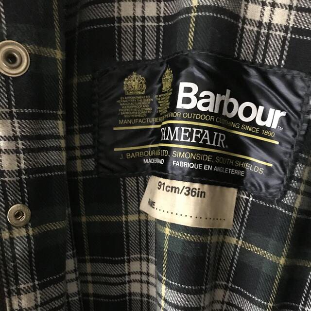 Barbour(バーブァー)の【希少】美品 80s ヴィンテージ Barbourコート メンズのジャケット/アウター(ステンカラーコート)の商品写真