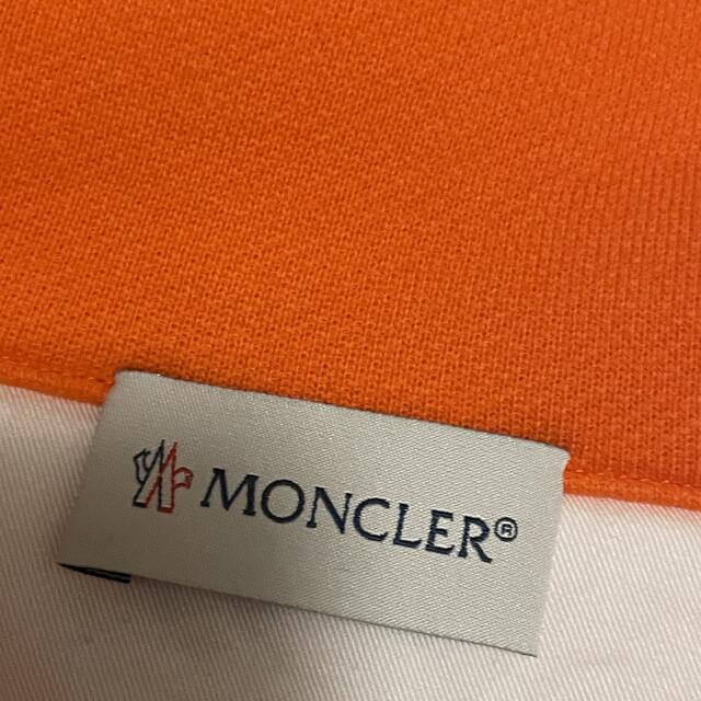 MONCLER クリーニング済み オレンジの通販 by えまs shop｜モンクレールならラクマ - モンクレール トレーナー 低価日本製