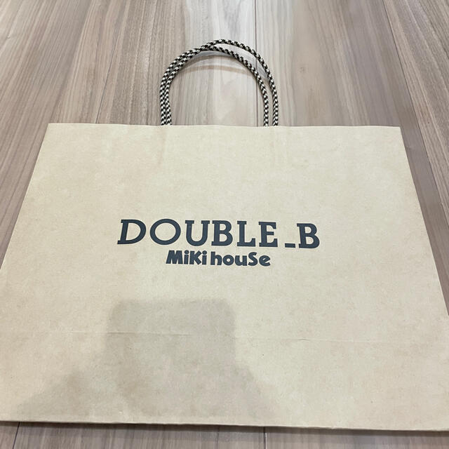 DOUBLE.B(ダブルビー)の紙袋 DOUBLE_B レディースのバッグ(ショップ袋)の商品写真