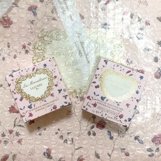 レメルヴェイユーズラデュレ(Les Merveilleuses LADUREE)のラデュレ　パウダーファンデーション10 & パウダーコンパクト(ファンデーション)