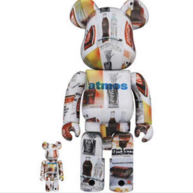 BE@RBRICK atmos Coca-Cola 100％ & 400％フィギュア