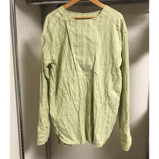 トゥデイフル(TODAYFUL)のtodayful 黄緑　ストライプ　Tシャツ(シャツ/ブラウス(長袖/七分))