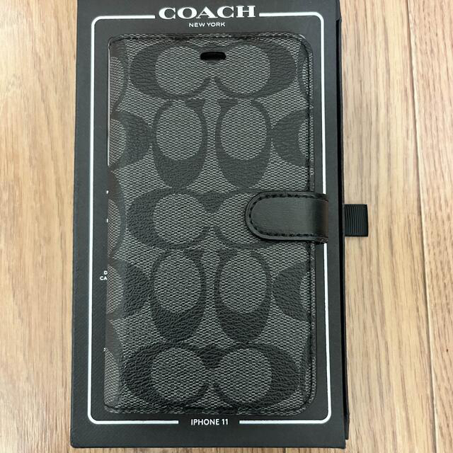 スマホ/家電/カメラ☆COACH ☆ iPhone11手帳型ケース