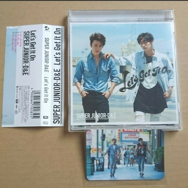 SUPER JUNIOR - SUPER JUNIOR 「Let's Get It On」ウニョク トレカの