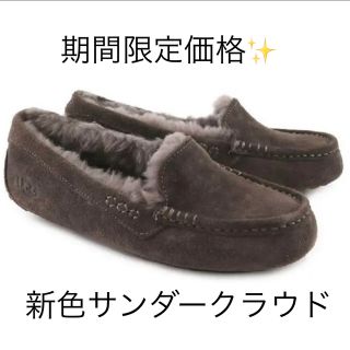 アグ(UGG)の新作 ウォータープルーフ UGG アンスレー サンダークラウド US6(スリッポン/モカシン)