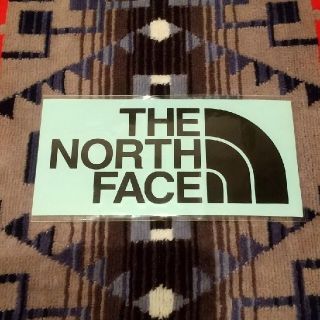 ザノースフェイス(THE NORTH FACE)のTHE NORTH FACE ステッカー  黒(登山用品)